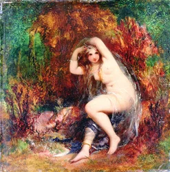 Ninfa del mare che si svela